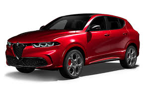 Alfa Romeo Tonale – compacte premium SUV uit 2024 met hybride technologie, LED-verlichting, digitale cockpit en smart key-systeem met keyless entry en startfunctie.