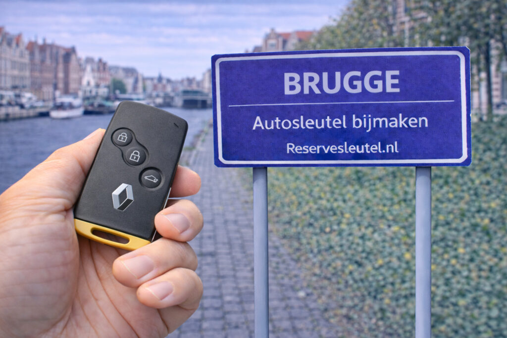 Autosleutel bijmaken in Brugge op locatie - Reservesleutel.nl