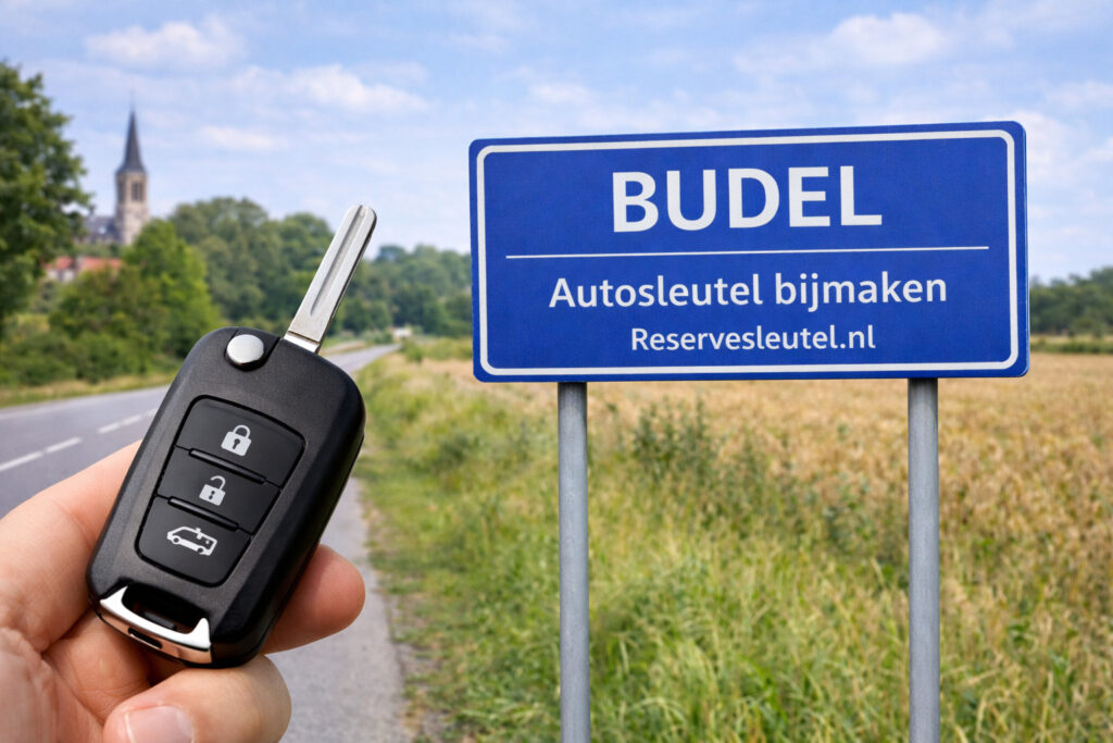 Autosleutel bijmaken in Budel op locatie - Reservesleutel.nl