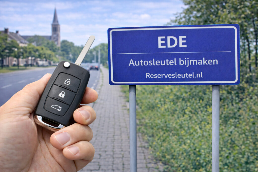 Autosleutel bijmaken in Ede op locatie - Reservesleutel.nl