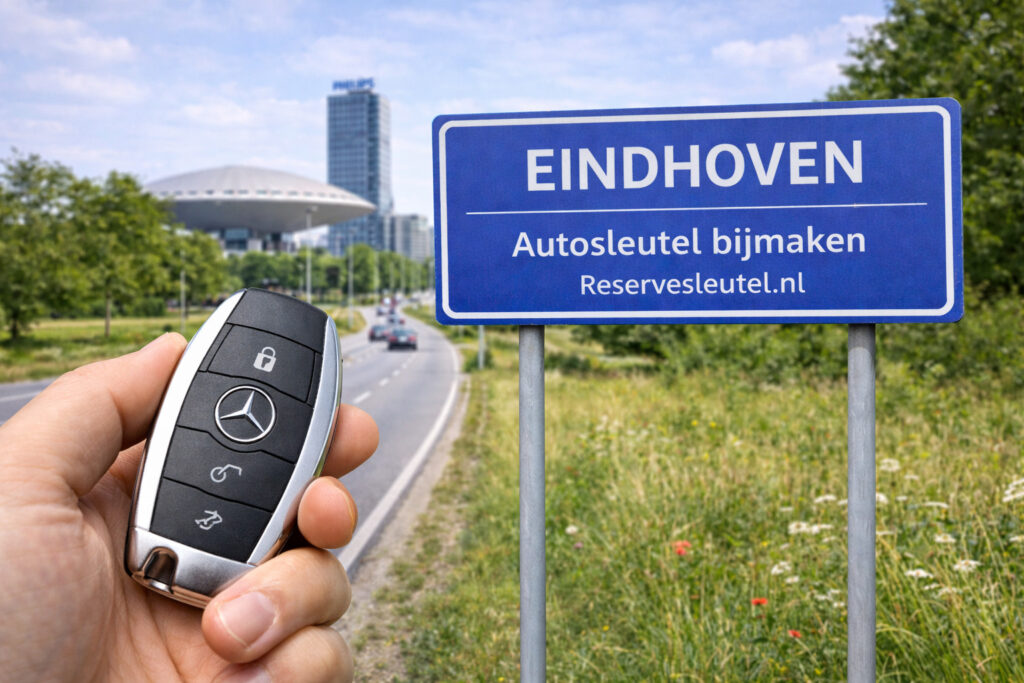 Autosleutel bijmaken in Eindhoven op locatie - Reservesleutel.nl