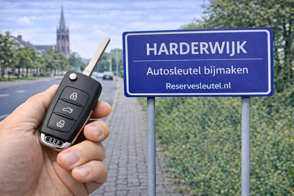 Autosleutel bijmaken in Harderwijk op locatie - Reservesleutel.nl