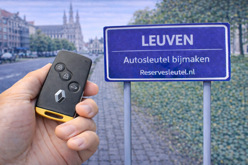 Autosleutel bijmaken in Leuven op locatie - Reservesleutel.nl