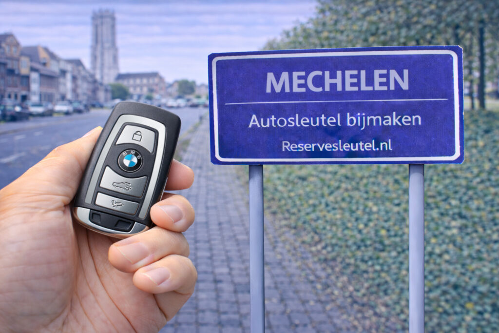 Autosleutel bijmaken in Mechelen op locatie - Reservesleutel.nl