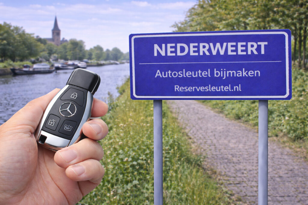 Autosleutel bijmaken in Nederweert op locatie - Reservesleutel.nl
