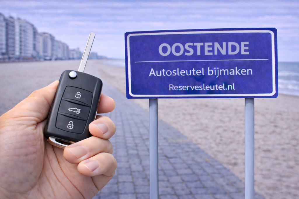 Autosleutel bijmaken in Oostende op locatie - Reservesleutel.nl