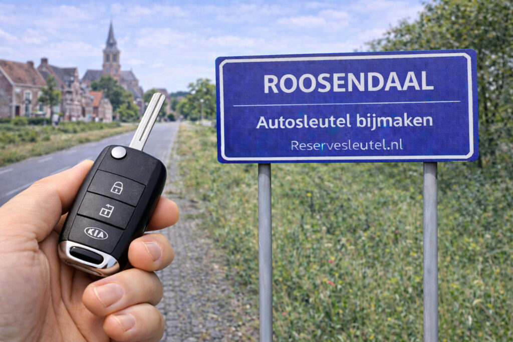 Autosleutel bijmaken in Roosendaal op locatie - Reservesleutel.nl