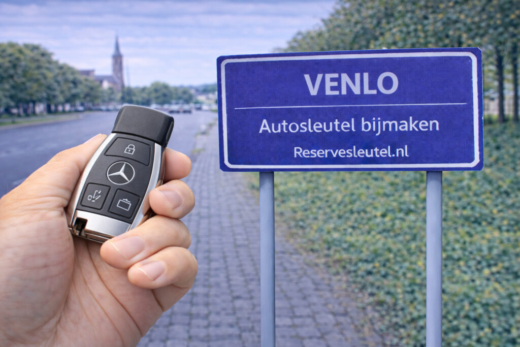 Autosleutel bijmaken in Venlo op locatie - Reservesleutel.nl