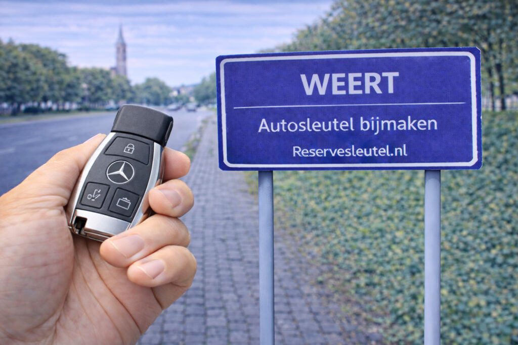 Autosleutel bijmaken in Weert op locatie - Reservesleutel.nl
