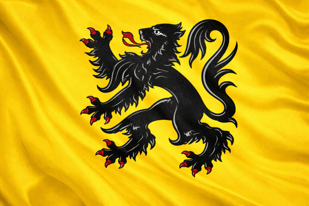 Vlaamse vlag – autosleutel bijmaken in deze regio
